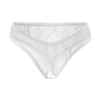 Sexy Ouvert-String mit Ziernaht und Spitze Sexy Ouvert-String mit Ziernaht und Spitze