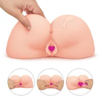 Masturbator mit 2 Öffnungen, 19,5 cm Masturbator mit 2 Öffnungen, 19,5 cm