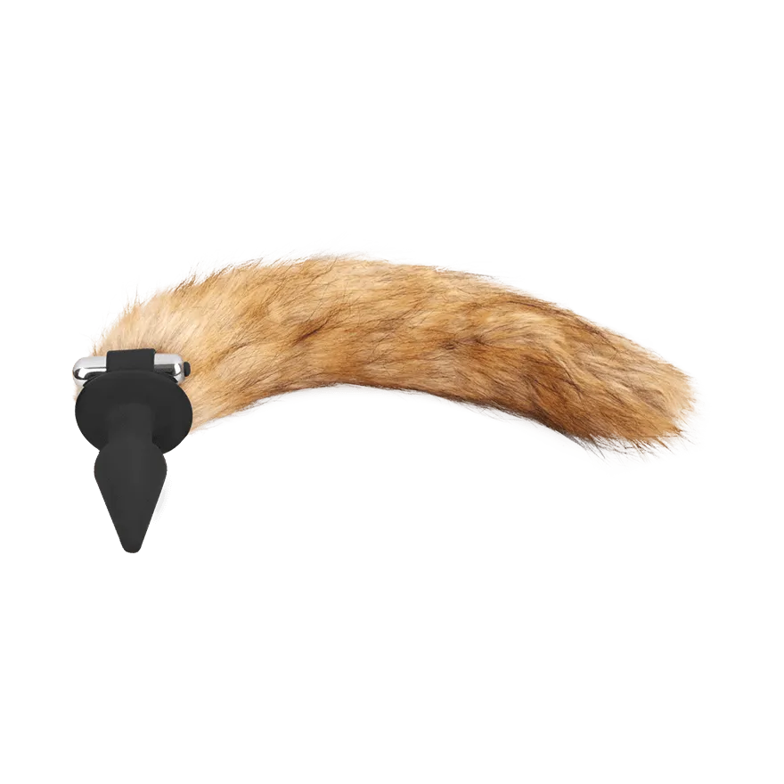 Analvibrator mit Fuchsschwanz, 10 cm Analvibrator mit Fuchsschwanz, 10 cm