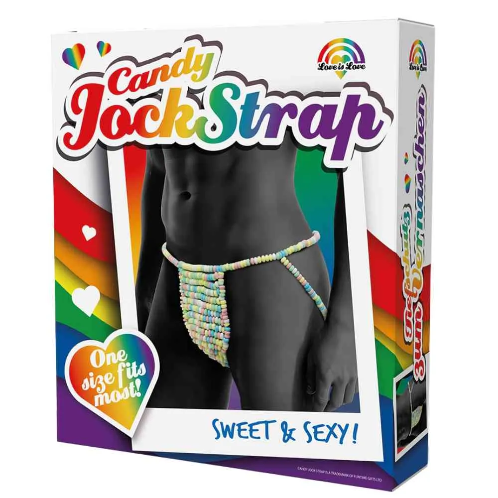 Rainbow Candy Jock Strap Rainbow Candy Jock Strap