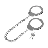 Massive Fußfesseln aus Edelstahl Massive Fußfesseln aus Edelstahl