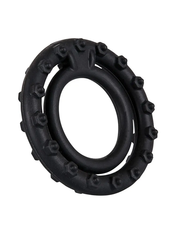 Steely Cockring: Penis-/Hodenring, schwarz Steely Cockring: Penis-/Hodenring, schwarz