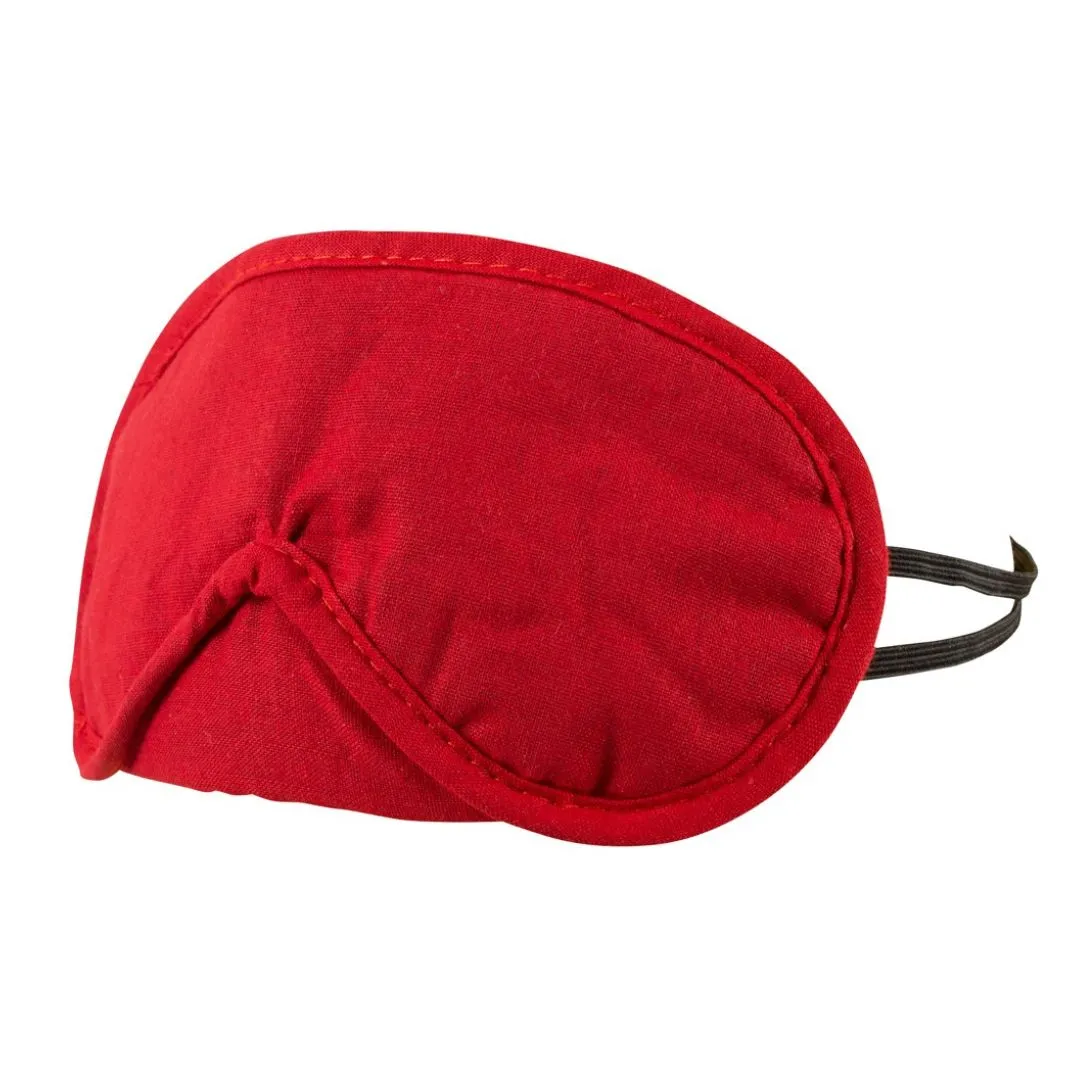 Augenmasken-Set in Rot und Schwarz – Bild 5