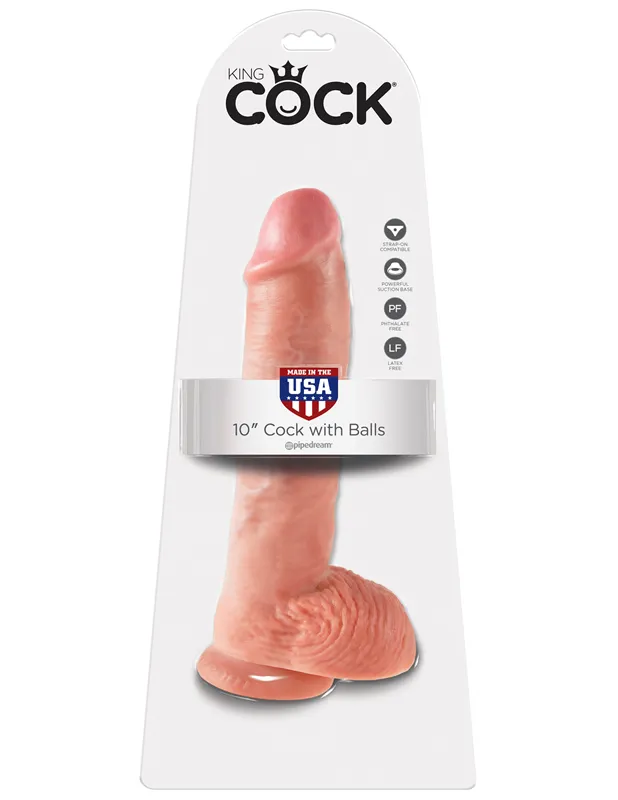 King Cock Dildo mit Hoden - 25 cm – Bild 4