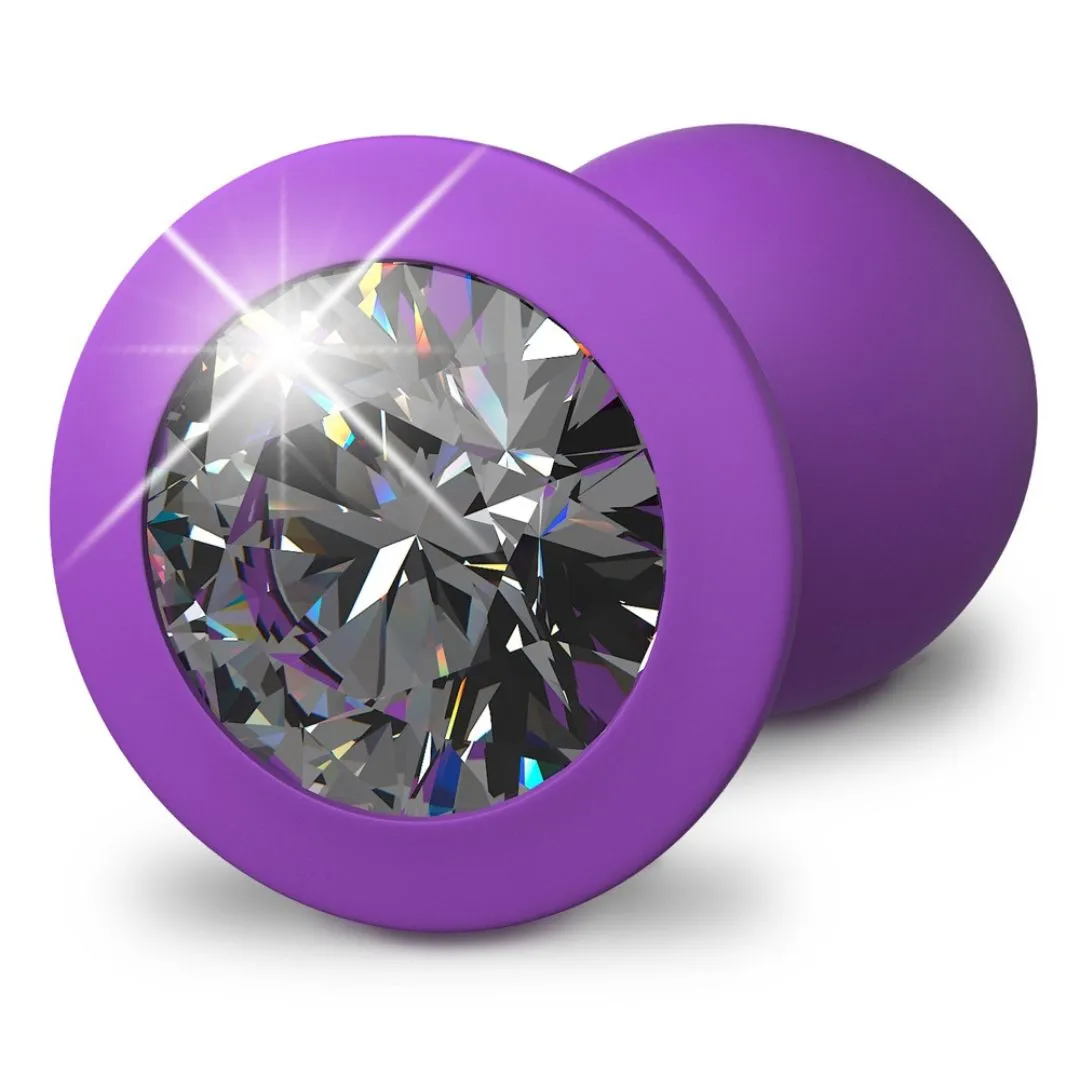 Analplug in konischer Form mit Schmuckstein – Bild 3