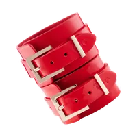 High Gloss Bondage Wrist Cuffs High Gloss Bondage Wrist Cuffs