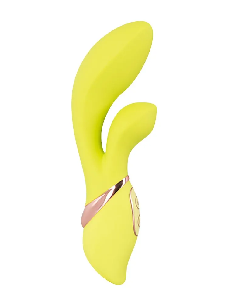 Jülie: Bunnyvibrator, limone Jülie: Bunnyvibrator, limone