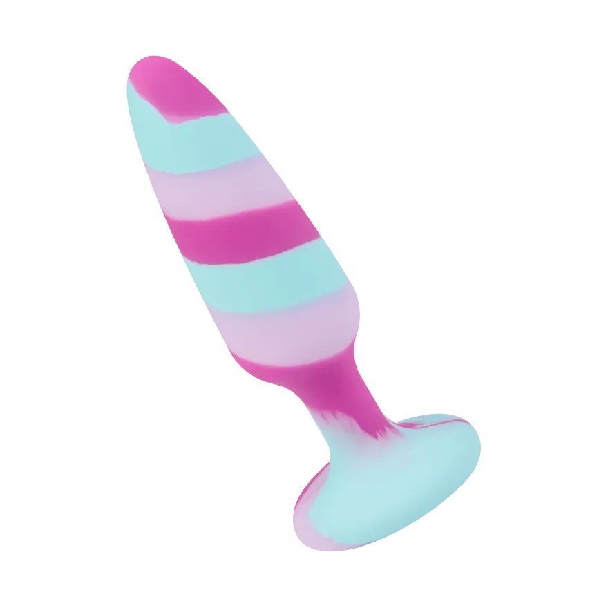 Silikon-Analplug mit Saugfuß, 11 cm Silikon-Analplug mit Saugfuß, 11 cm