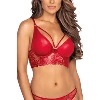 Bustier mit Spitze in rot Bustier mit Spitze in rot