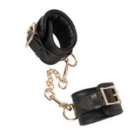 Handfessel aus Leder mit Gold-Details Handfessel aus Leder mit Gold-Details