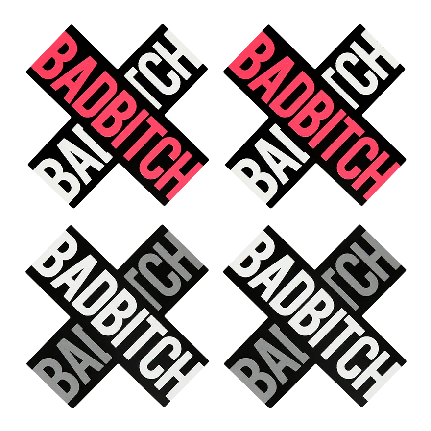Bad Bitch, 2 Paar Pasties Bad Bitch, 2 Paar Pasties