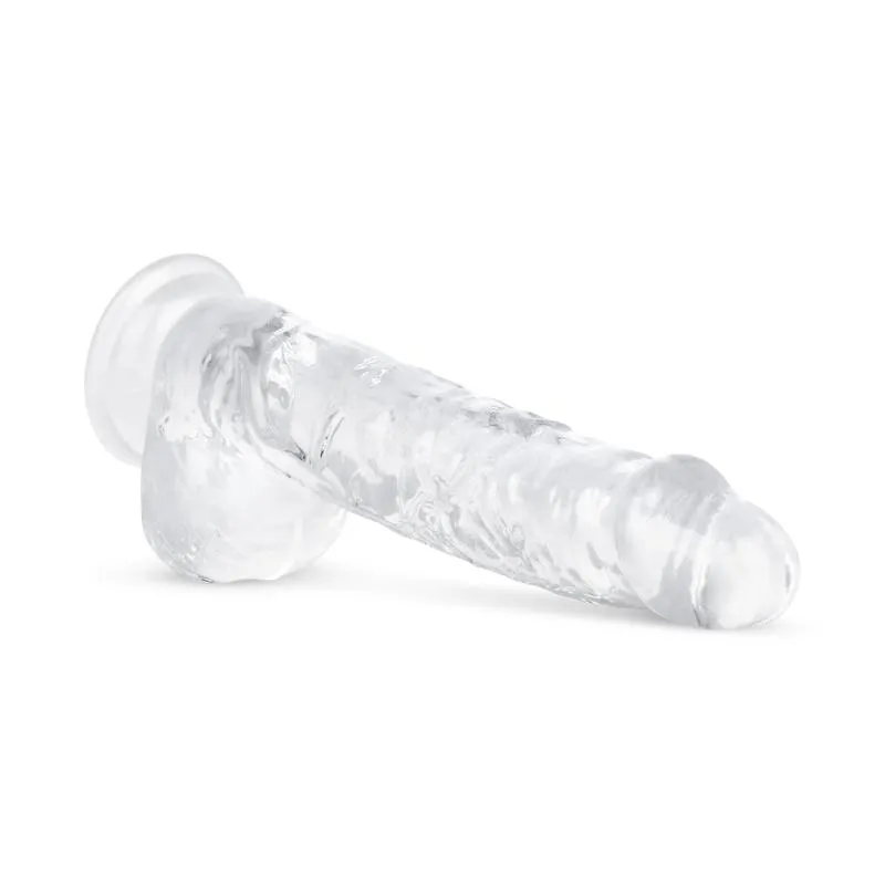 Jelly Dildo mit Hoden - 13,5 cm – Bild 5