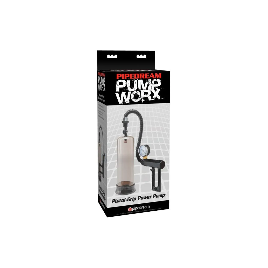 Penispumpe „Pistol-Grip Power Pump” mit Druckmesser – Bild 4