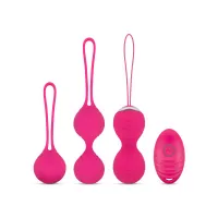 Kegelball-Set mit Fernbedienung - Rosa Kegelball-Set mit Fernbedienung - Rosa