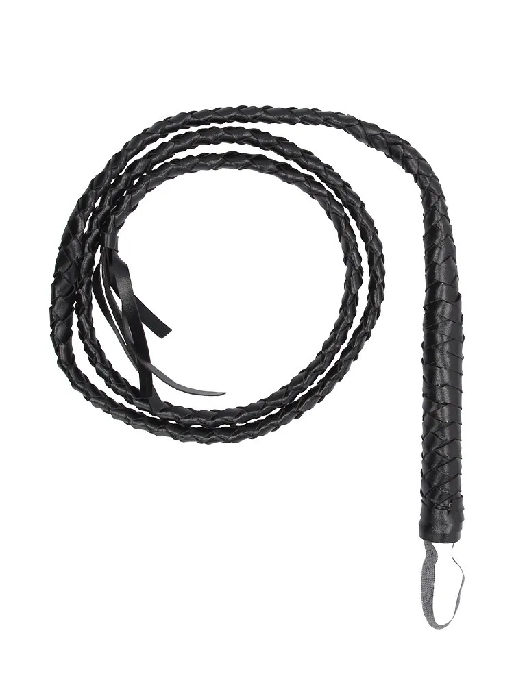 Ouch! Twisted Whip: Peitsche, schwarz Ouch! Twisted Whip: Peitsche, schwarz
