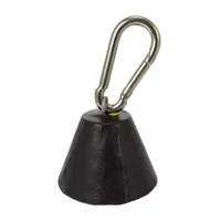 Lederbezogenes Kegelgewicht (450g) Lederbezogenes Kegelgewicht (450g)