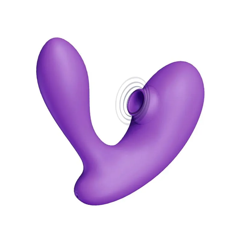Xocoon - DuoVibe 1 Air Vibrator - Lila Xocoon - DuoVibe 1 Air Vibrator - Lila