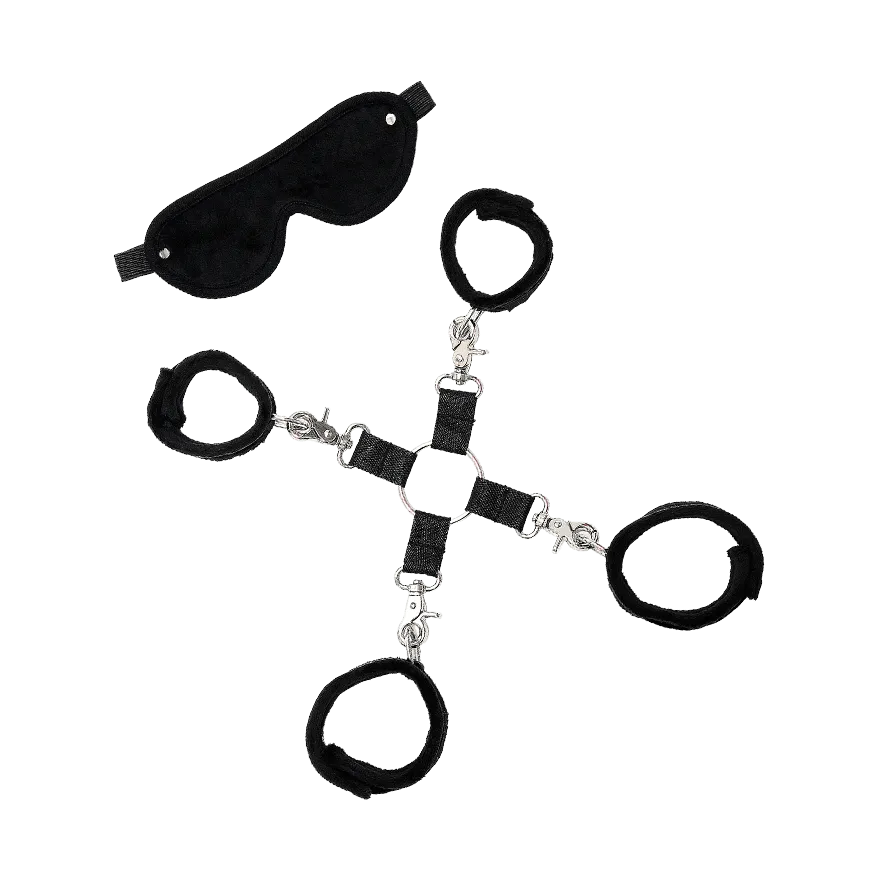 Bondage-Set mit Hogtie, 6 Teile Bondage-Set mit Hogtie, 6 Teile