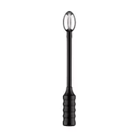 ElectraStim Depth Charge: Elektro-Dildo, schwarz/silber ElectraStim Depth Charge: Elektro-Dildo, schwarz/silber