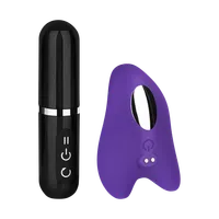 Vibrator-Set aus Silikon, 2 Teile Vibrator-Set aus Silikon, 2 Teile