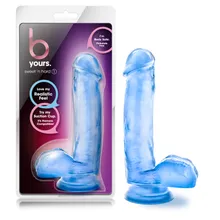 B Yours Sweet %27N Hard realistischer Dildo - Blau