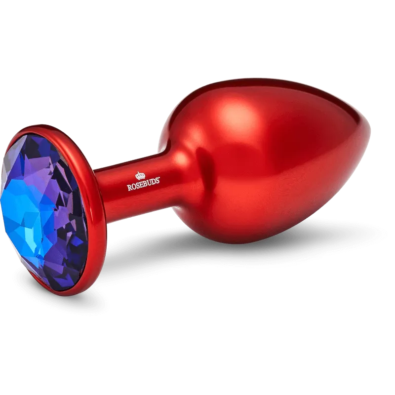 Rosebuds™ - Medium Alu Rot Kristall Rosebuds™ - Medium Alu Rot Kristall