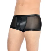 Patrice Catanzaro Tyrion: Wetlook-Netz-Pant, schwarz (L) Patrice Catanzaro Tyrion: Wetlook-Netz-Pant, schwarz (L)