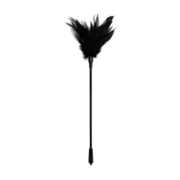 Feather Tickler: Federstab, schwarz Feather Tickler: Federstab, schwarz