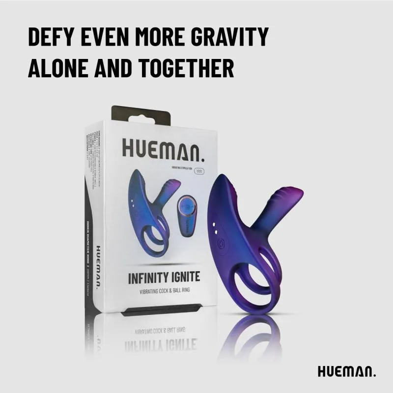 Hueman »Infinity Ignite« Penisring mit Vibration – Bild 5