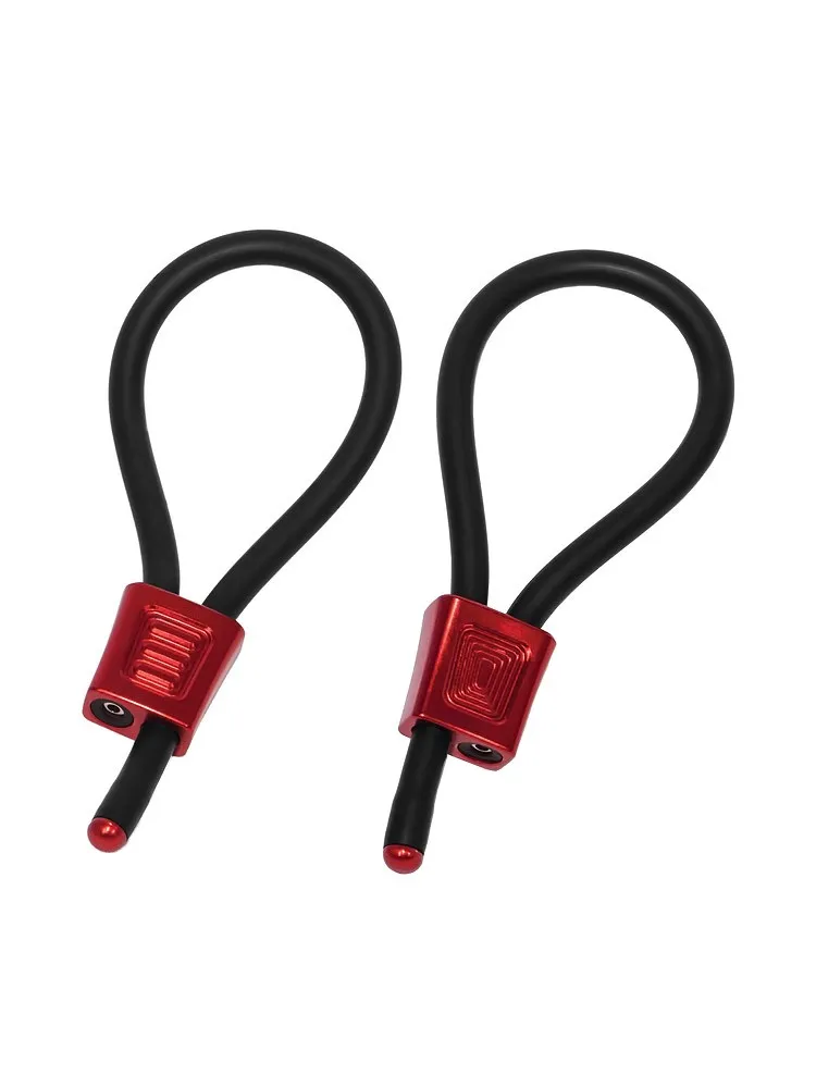 ElectraStim ElectraLoops Prestige: Elektro-Penisschlaufen, schwarz/rot ElectraStim ElectraLoops Prestige: Elektro-Penisschlaufen, schwarz/rot