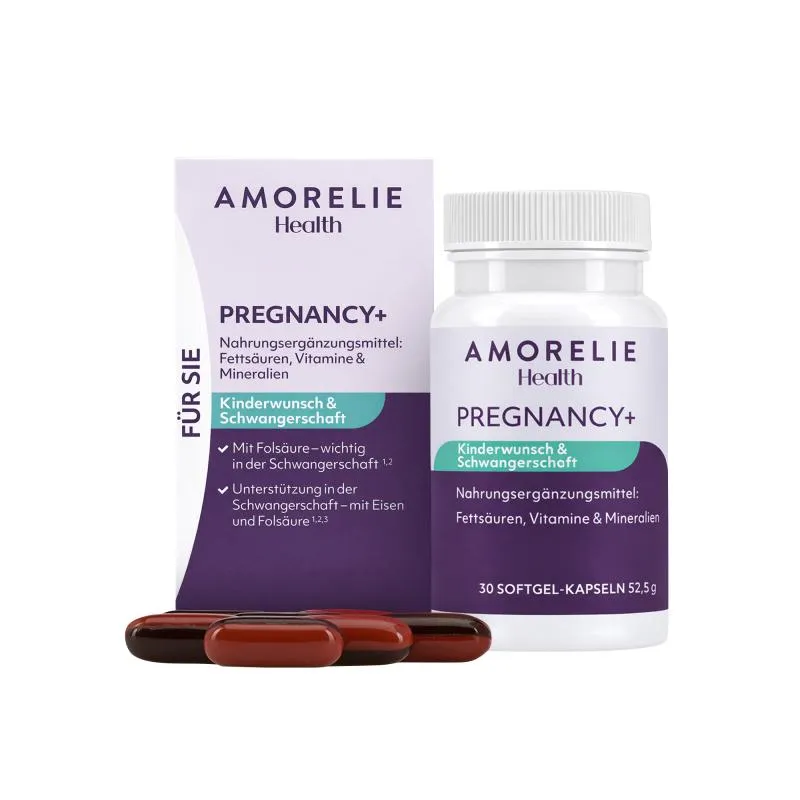 AMORELIE Health »Pregnancy+« für Sie – 30 Softgel-Kapseln – Bild 5