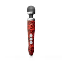 Doxy - Die Cast 3R Rechargeable Wand Massager Rose Pattern Doxy - Die Cast 3R Rechargeable Wand Massager Rose Pattern