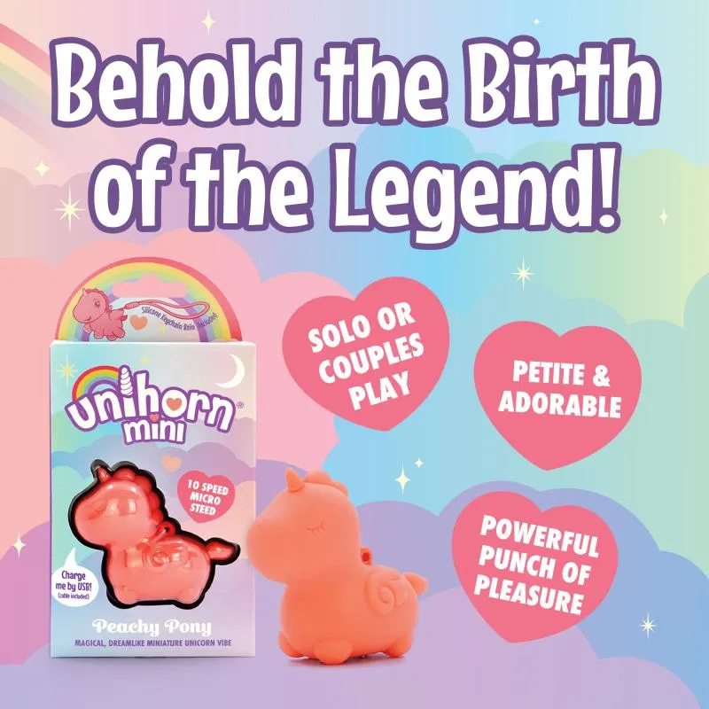 Unihorn - Mini Peachy Pony Vibrator – Bild 5