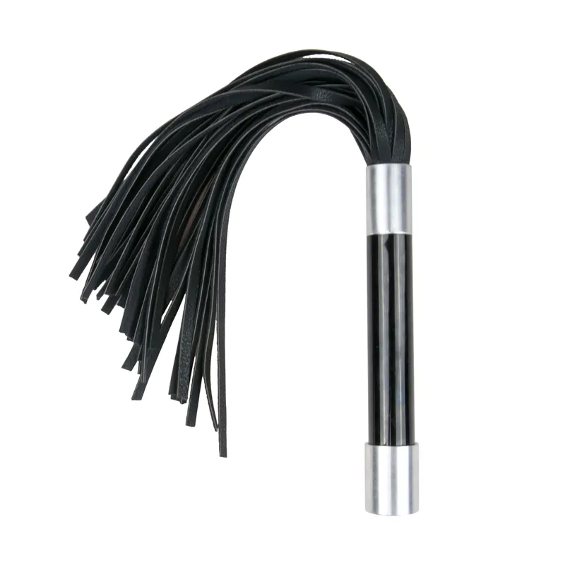EasyToys Klein Peitsche Flogger mit Metallgriff EasyToys Klein Peitsche Flogger mit Metallgriff