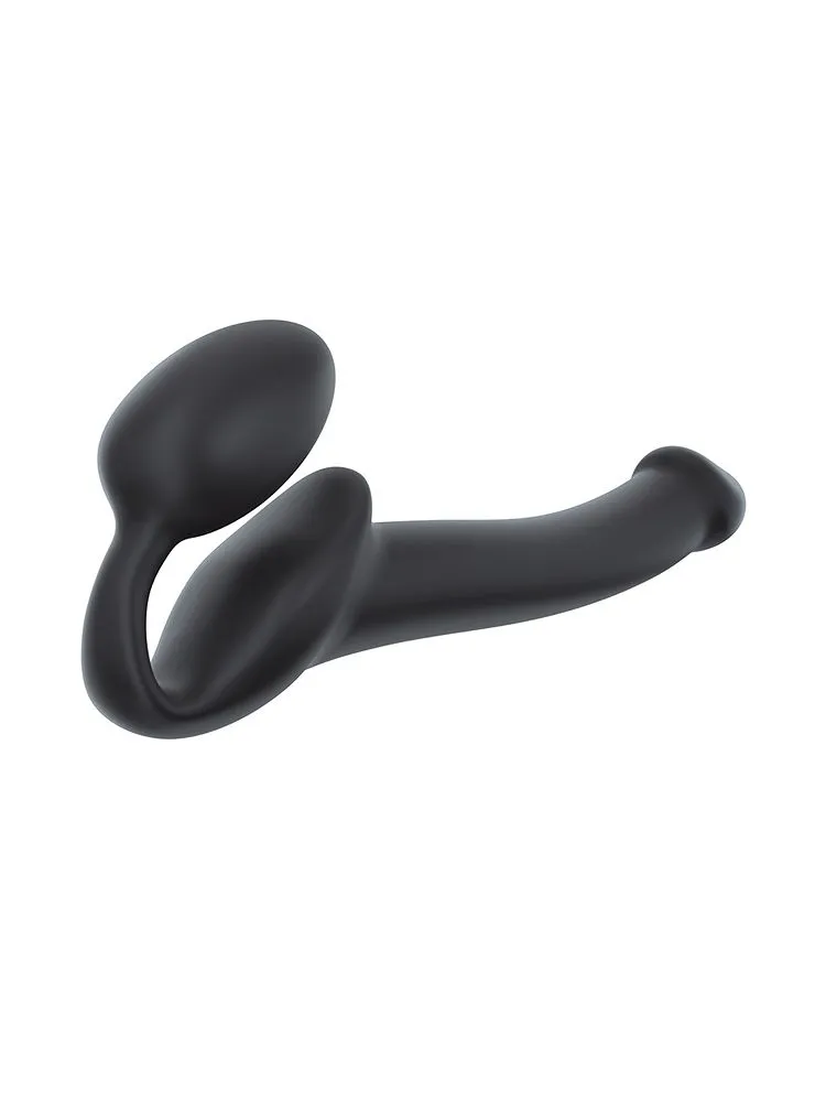 Strap-On-Me Bendable: Strap-On-Dildo, schwarz (M) Strap-On-Me Bendable: Strap-On-Dildo, schwarz (M)
