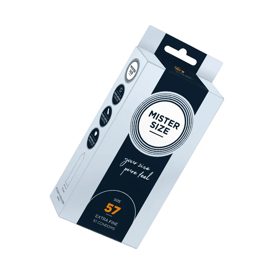 Mister Size 57, 57 mm, 10 Stück Mister Size 57, 57 mm, 10 Stück