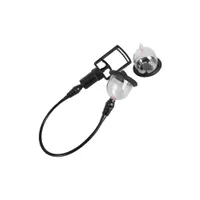 Bad Kitty Vibrating Nipple Cups: Vibro-Nippelsauger, schwarz/transparent Bad Kitty Vibrating Nipple Cups: Vibro-Nippelsauger, schwarz/transparent