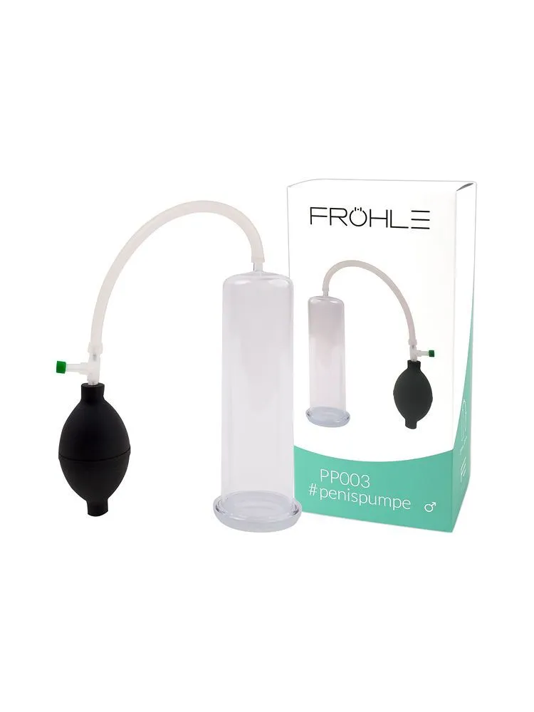 Fröhle: PP003 Penispumpe, glasklar Fröhle: PP003 Penispumpe, glasklar