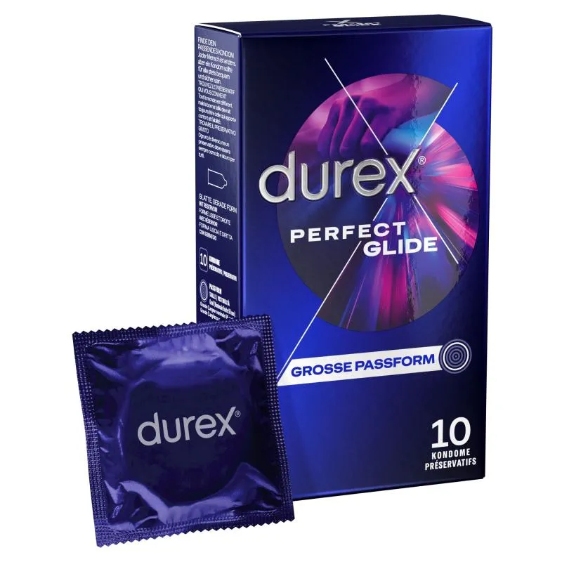 Durex Perfect Glide - 10 Stk Durex Perfect Glide - 10 Stk