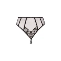 Bracli - Manhattan High Waisted - Luxuriöse Perlenstring-Dessous Größe Plus Bracli - Manhattan High Waisted - Luxuriöse Perlenstring-Dessous Größe Plus