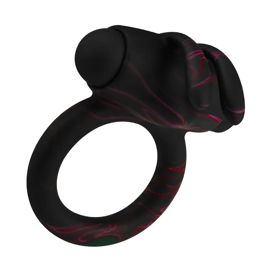 Vibro-Penisring mit Klitorisreizer, 3,5-5 cm Vibro-Penisring mit Klitorisreizer, 3,5-5 cm