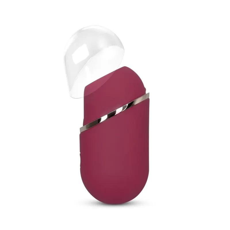 Zungen-Vibrator mit Schutzkappe - Pink – Bild 4