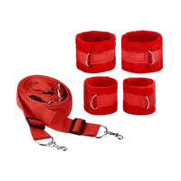 Reizvolles Bett-Fessel-Set, 3 Teile Reizvolles Bett-Fessel-Set, 3 Teile