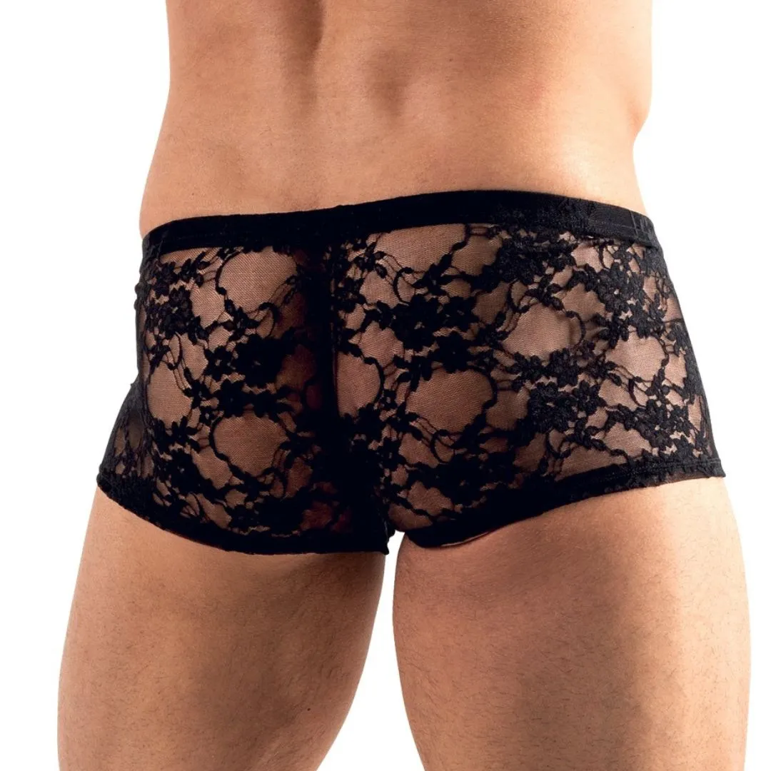 Transparente Pants aus floraler Spitze – Bild 3