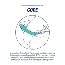 Doppeldildo - 45cm