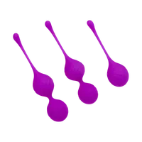 Liebeskugeln aus Silikon, 3-tlg. Liebeskugeln aus Silikon, 3-tlg.