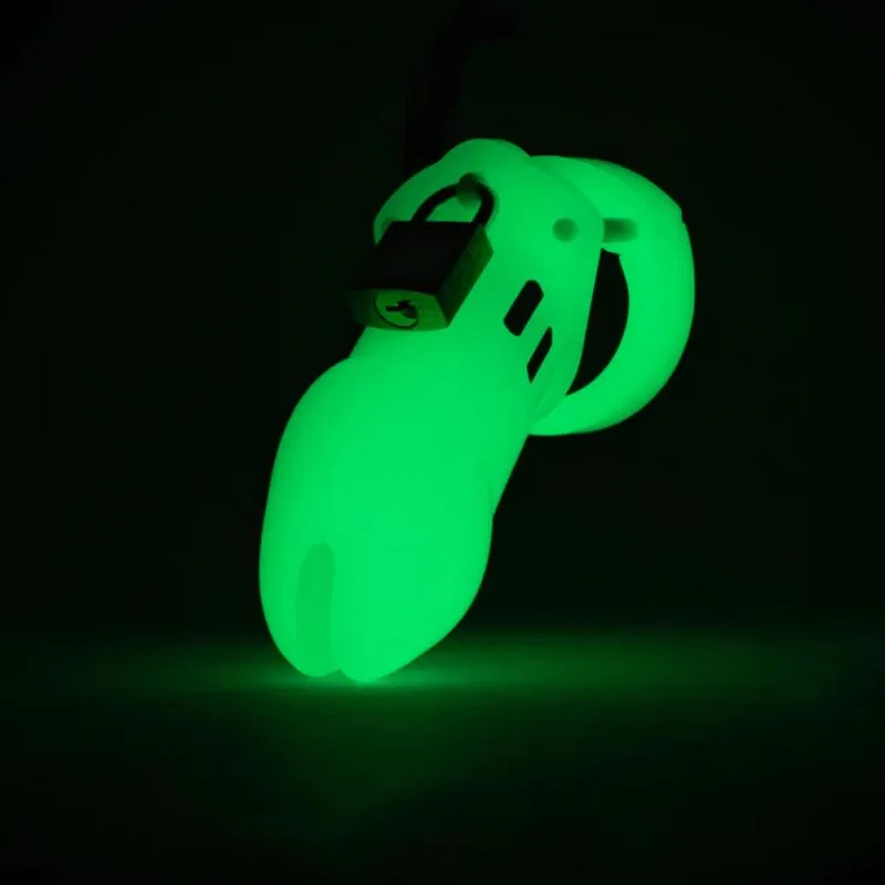 CB-X - Glow-in-the-dark Keuschheitskäfig – Bild 2
