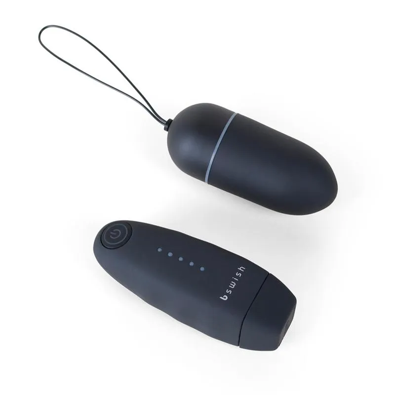 B Swish - bnaughty Classic Unleashed Vibrating Bullet Black B Swish - bnaughty Classic Unleashed Vibrating Bullet Black