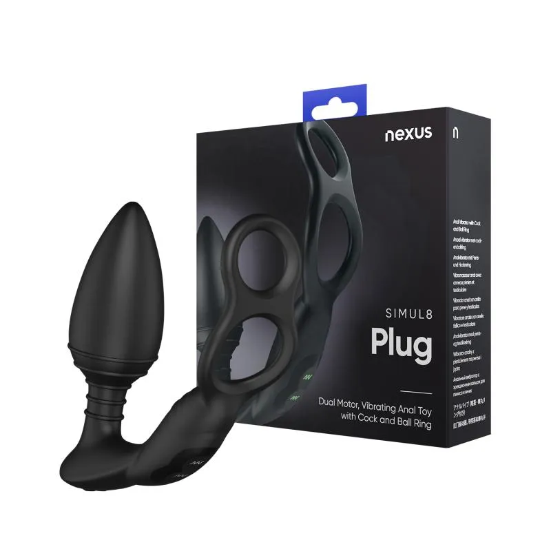 Nexus »Simul8« Analvibrator mit Penisring – Bild 2