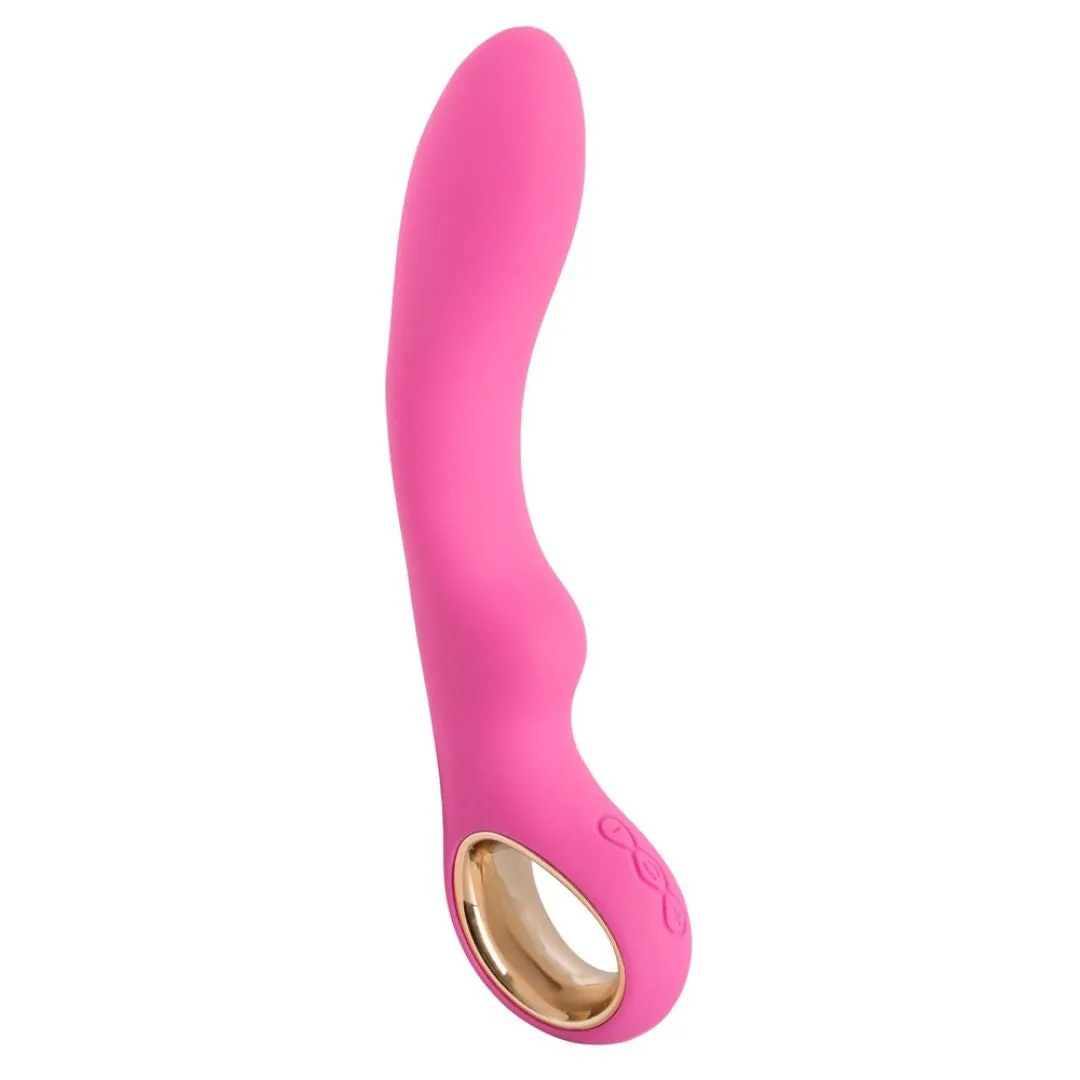 Vibrator "Dual Vibe Petit" mit edlem Haltegriff Vibrator "Dual Vibe Petit" mit edlem Haltegriff